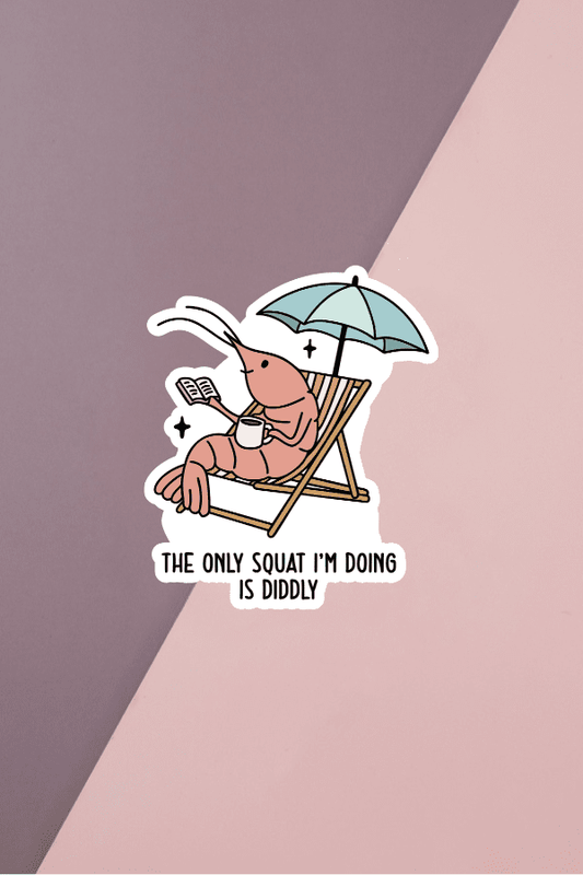 Diddly Squat Sticker