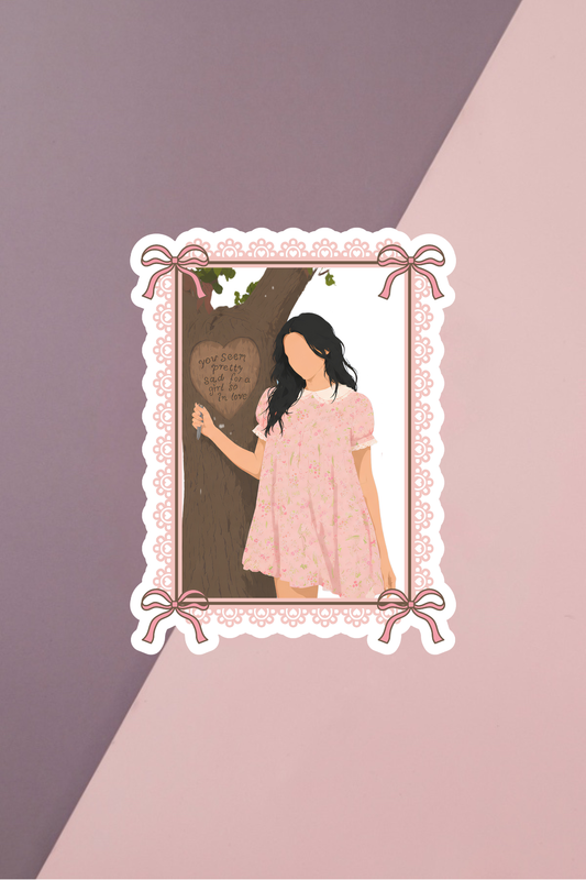 Girl So In Love Sticker