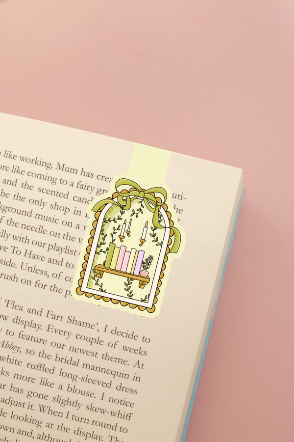 Bookshelf Frame Magnetic Bookmark