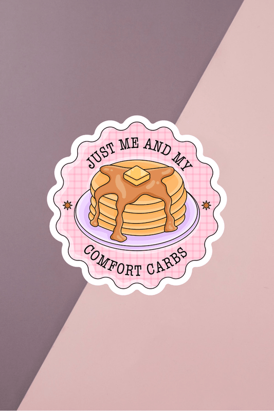 Comfort Carbs Sticker
