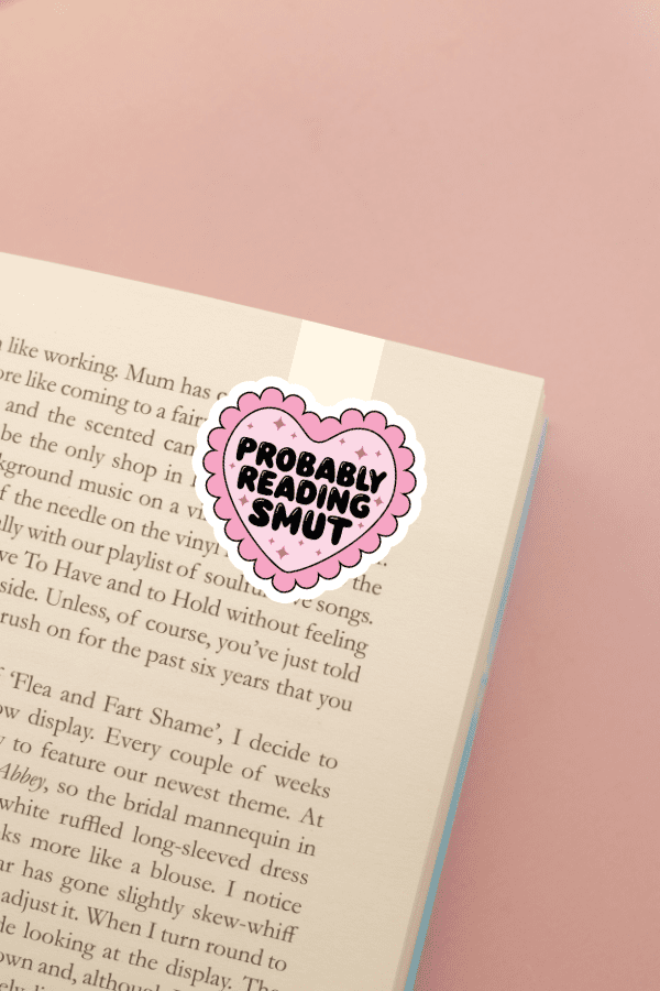 Probably Reading Smut Magnetic Bookmark