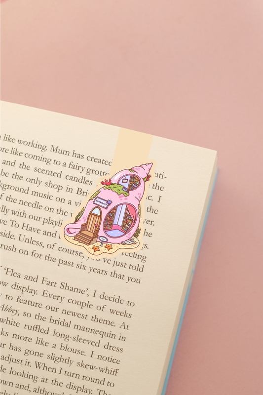 Shell Bookstore Magnetic Bookmark