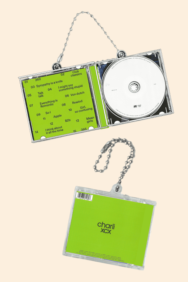 Brat - CD Keychain