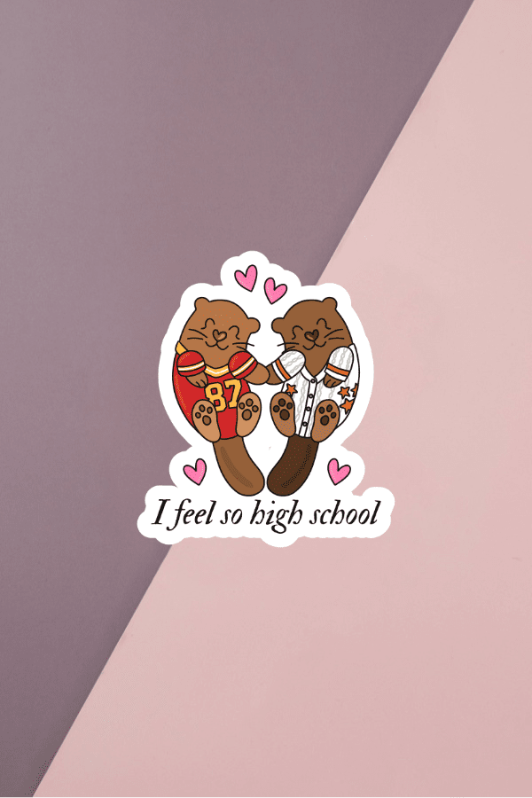 So High School Otters Sticker