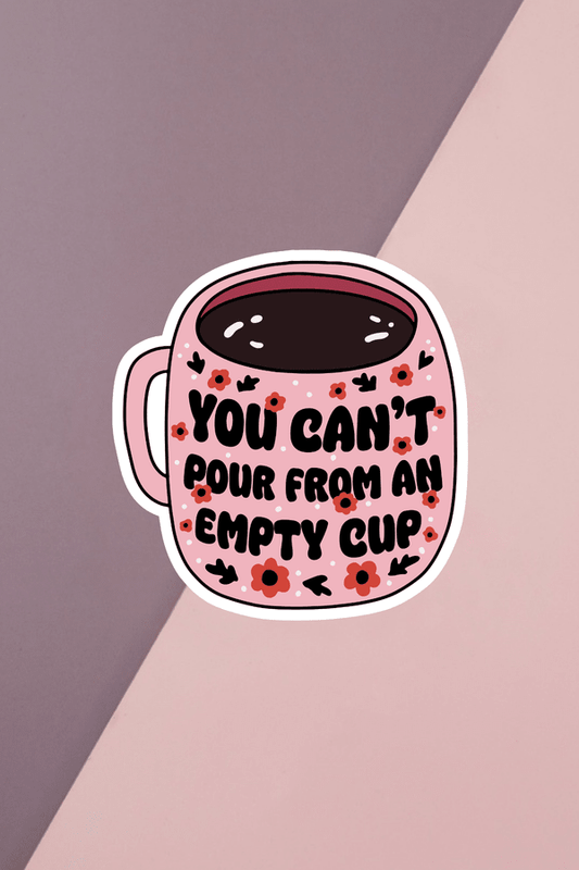 Empty Cup Sticker