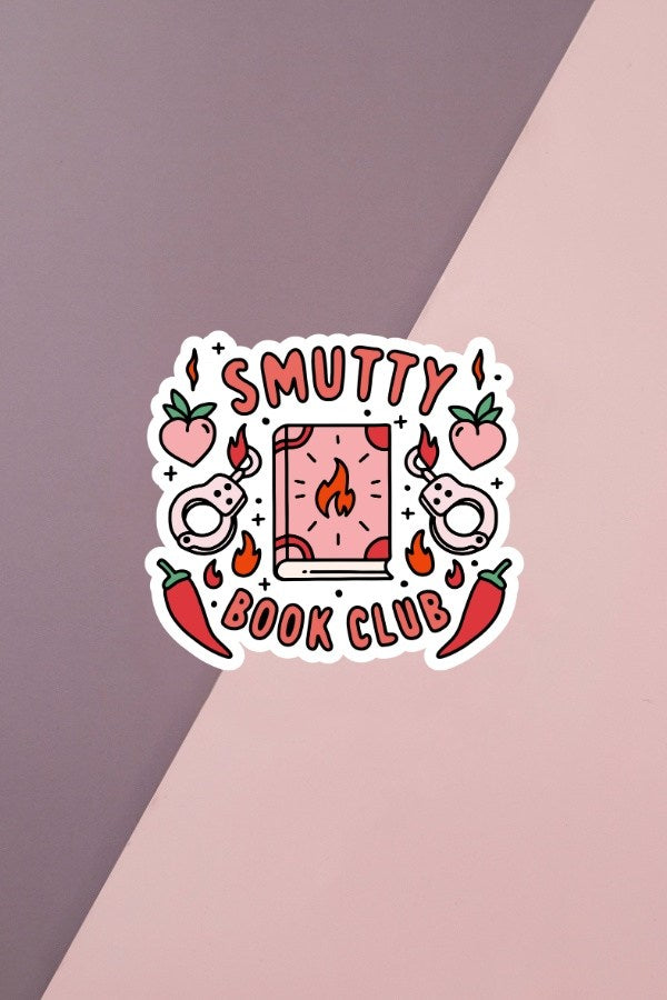 Smutty Book Club Sticker