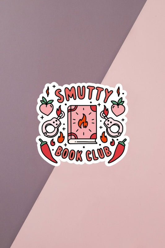 Smutty Book Club Sticker