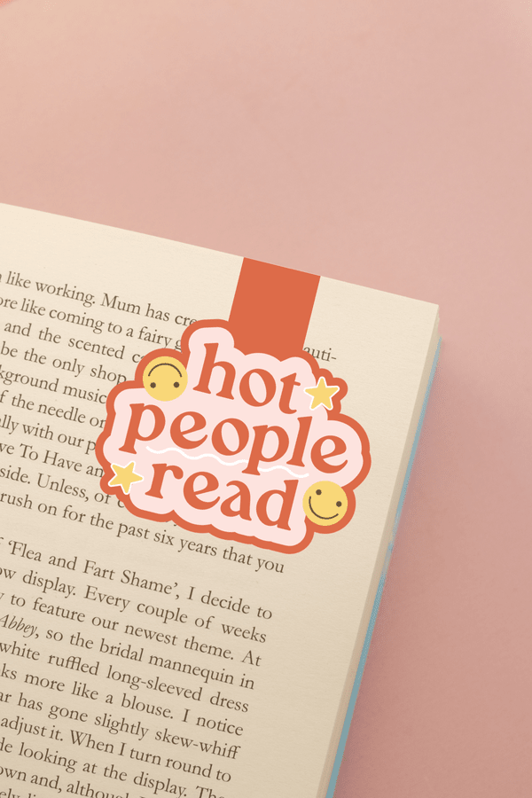 Hot People Read Magnetic Bookmark