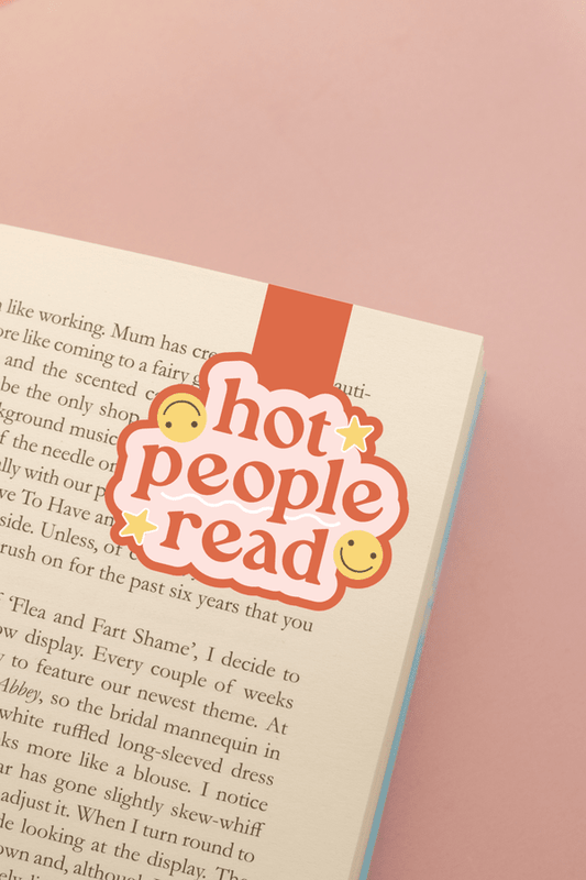 Hot People Read Magnetic Bookmark