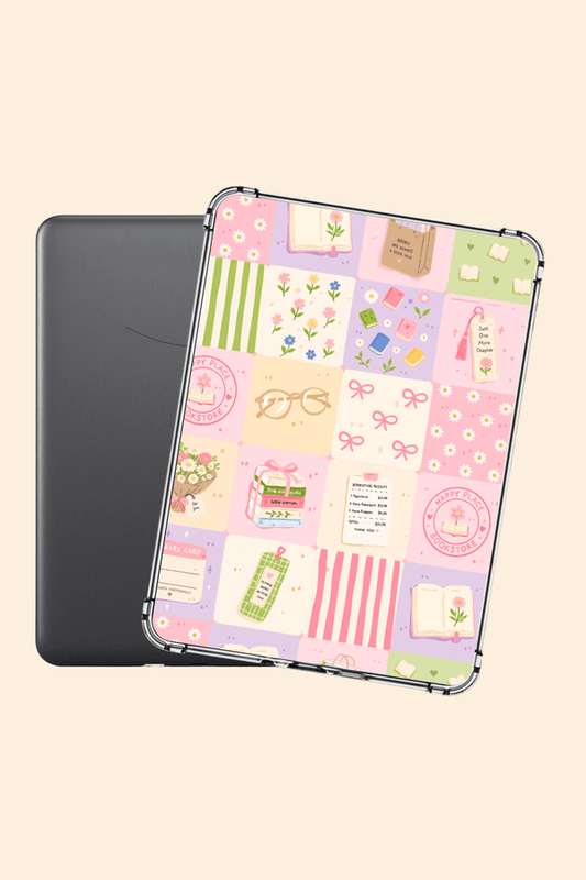 Bookish Patchwork Kindle/Kobo Insert