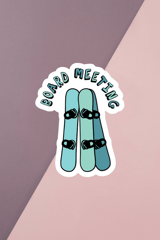 Board Meeting Sticker