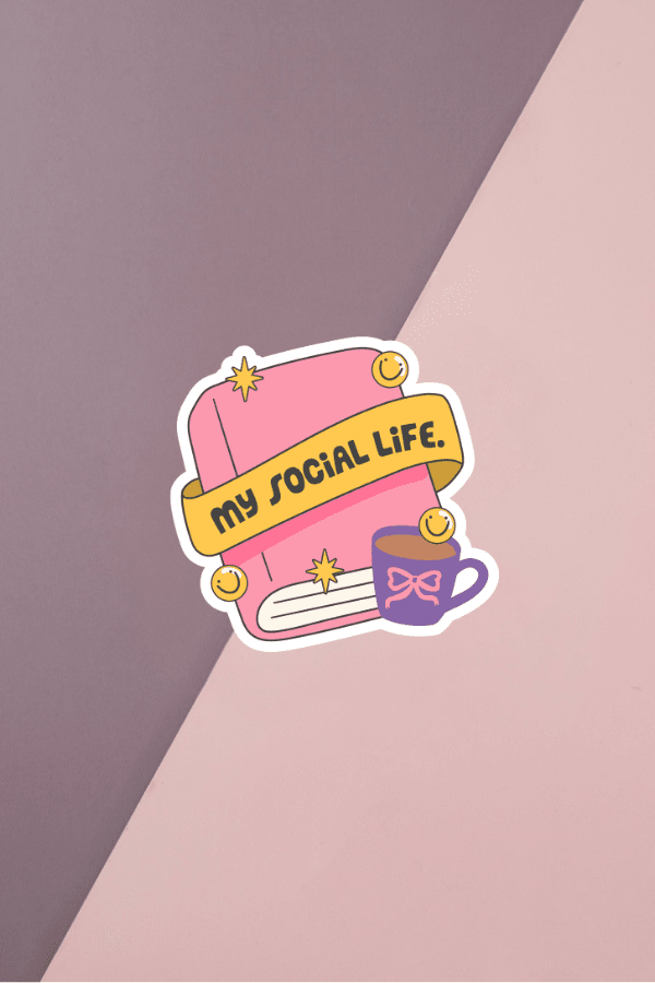 My Social Life Sticker