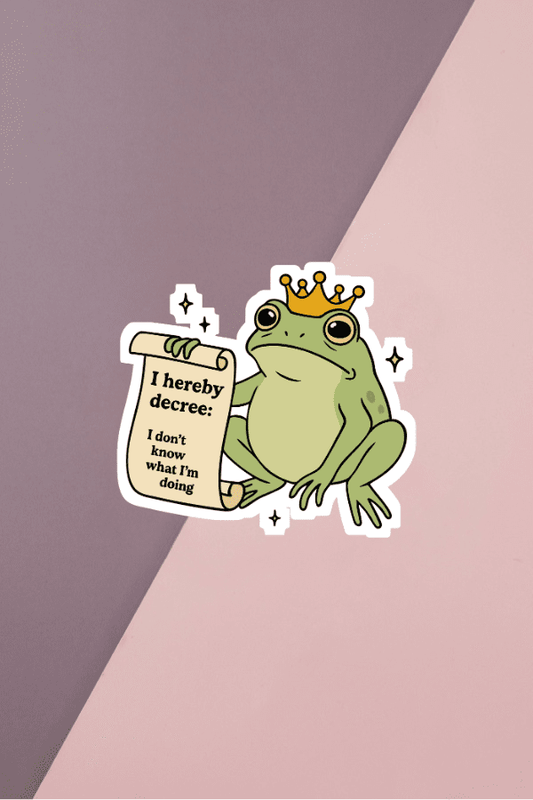 I Hereby Decree Sticker
