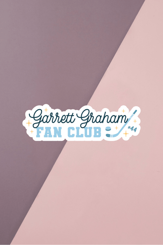 Graham Fan Club Sticker