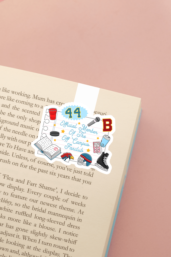 Off Campus Fanclub Magnetic Bookmark