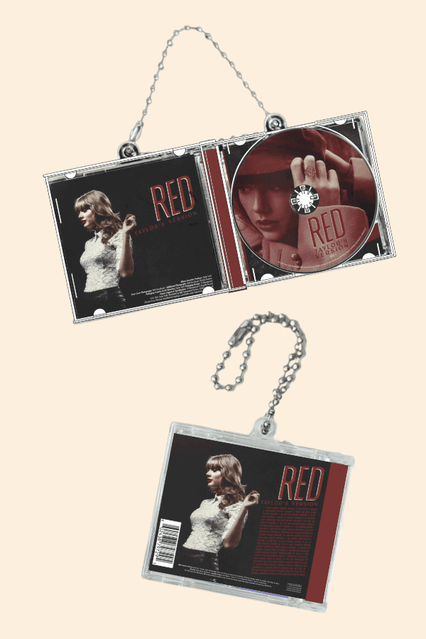 TS Red - CD Keychain