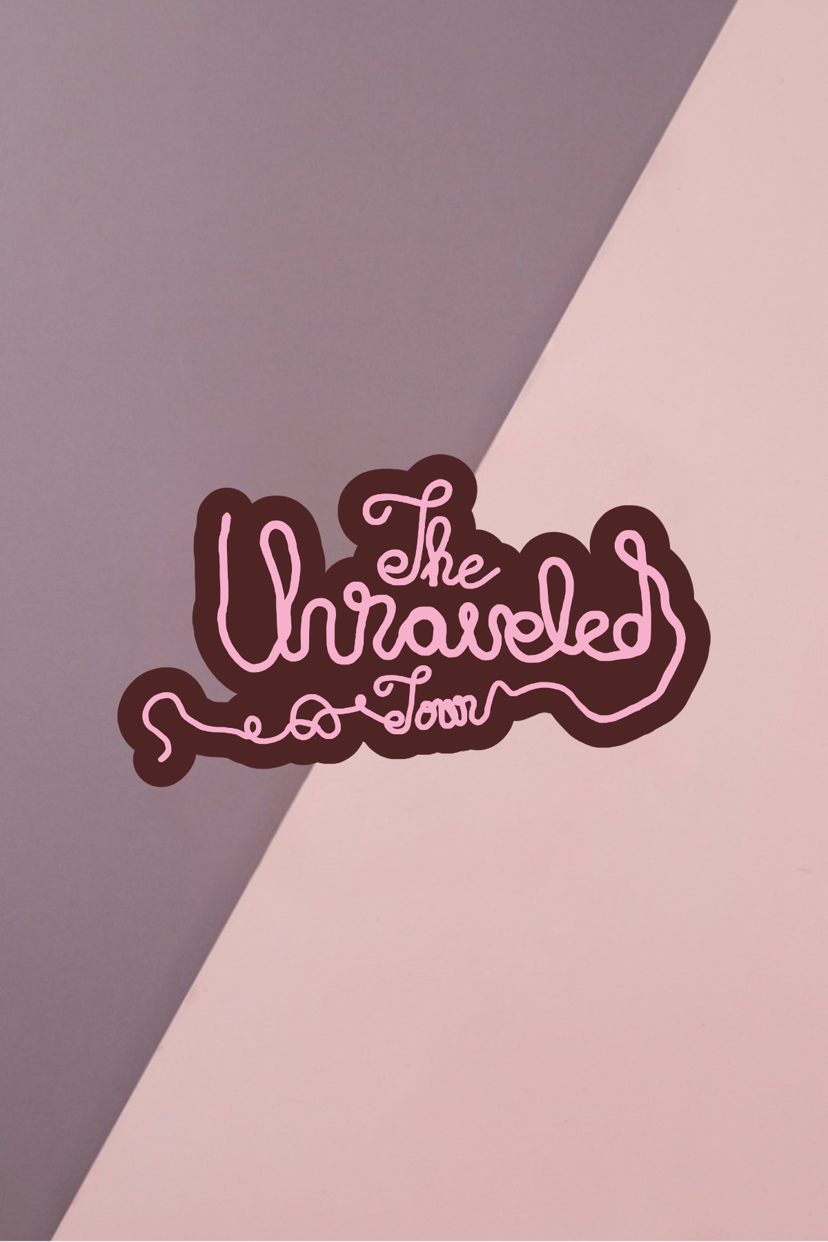 Unravelled Tour Sticker