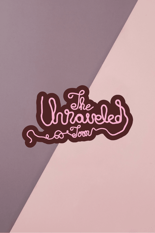 Unravelled Tour Sticker