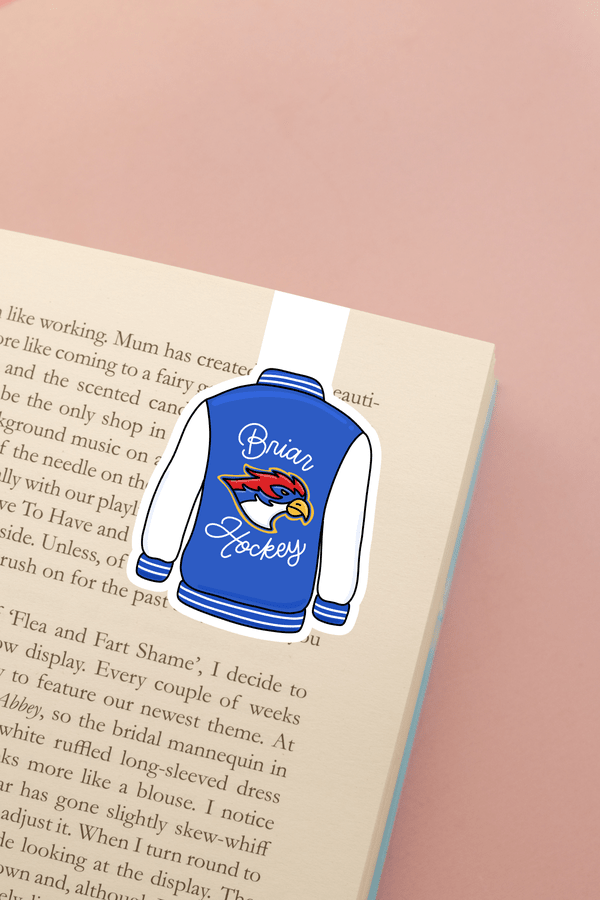 Briar Hockey Jersey Magnetic Bookmark