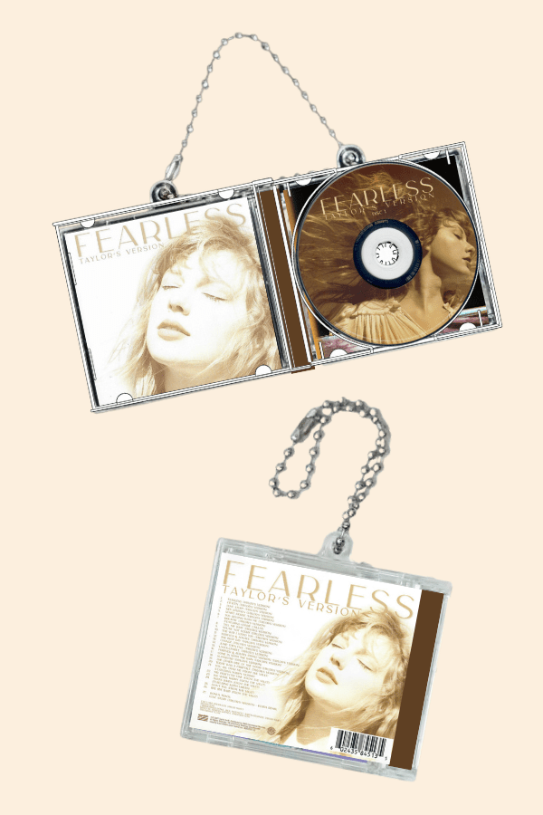 TS Fear less - CD Keychain