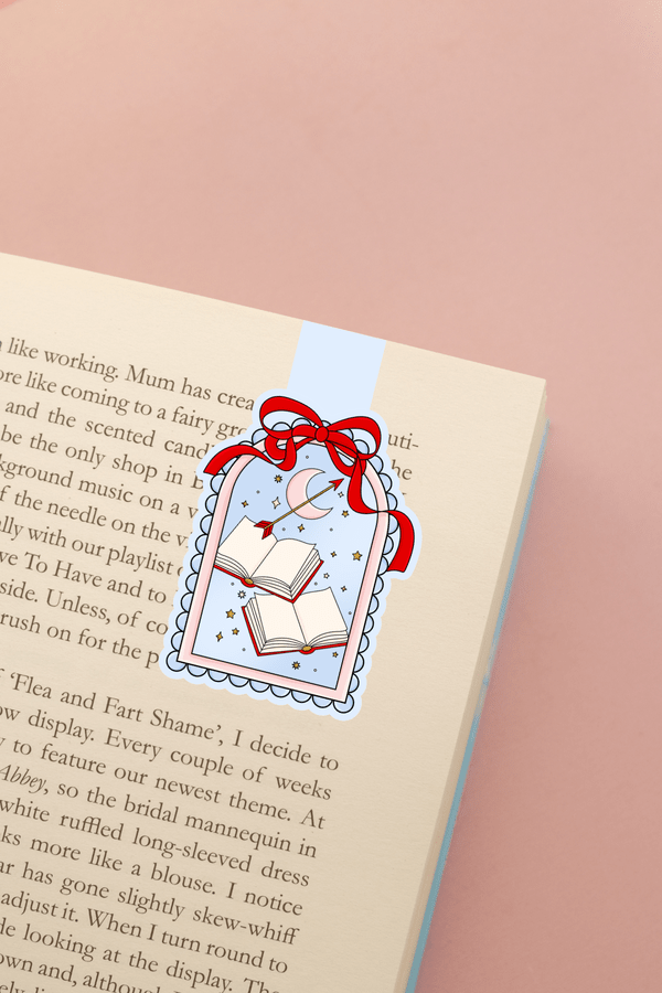 Star Crossed Lovers Magnetic Bookmark