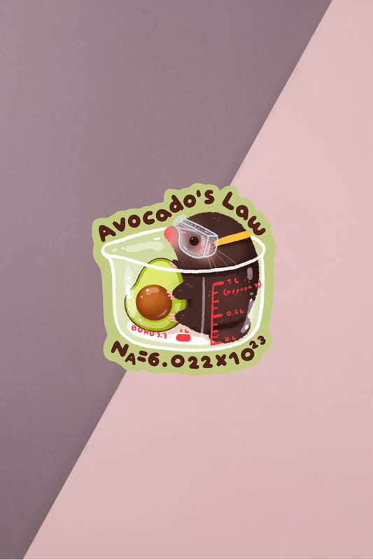 Avocado's Law Sticker