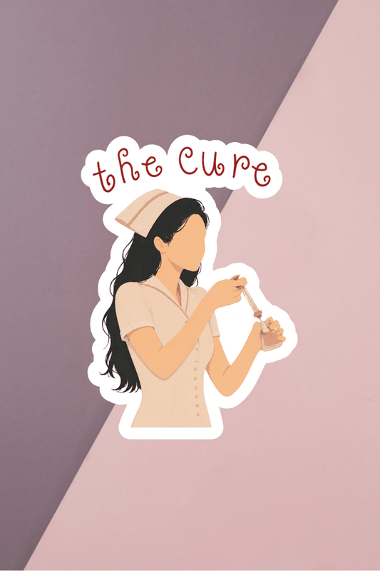 The Cure Nurse Sticker
