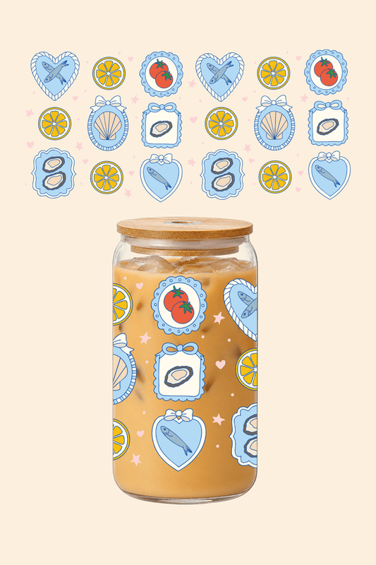 Catch Of The Day Glass Tumbler