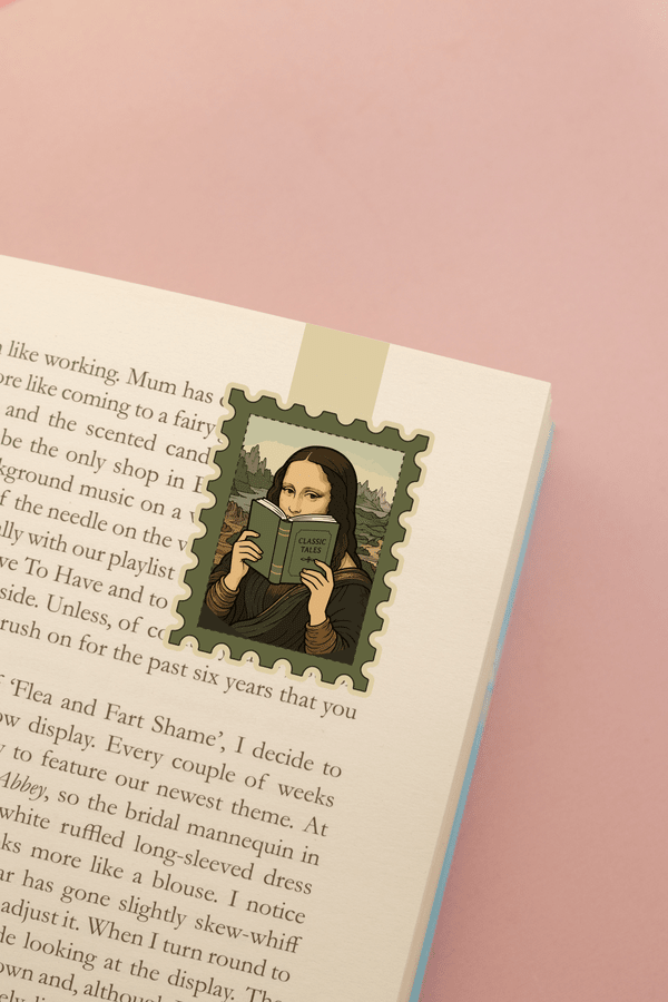 Mona Lisa Magnetic Bookmark