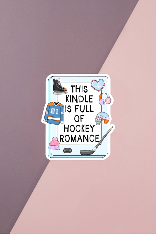 Hockey Romance Kindle Sticker