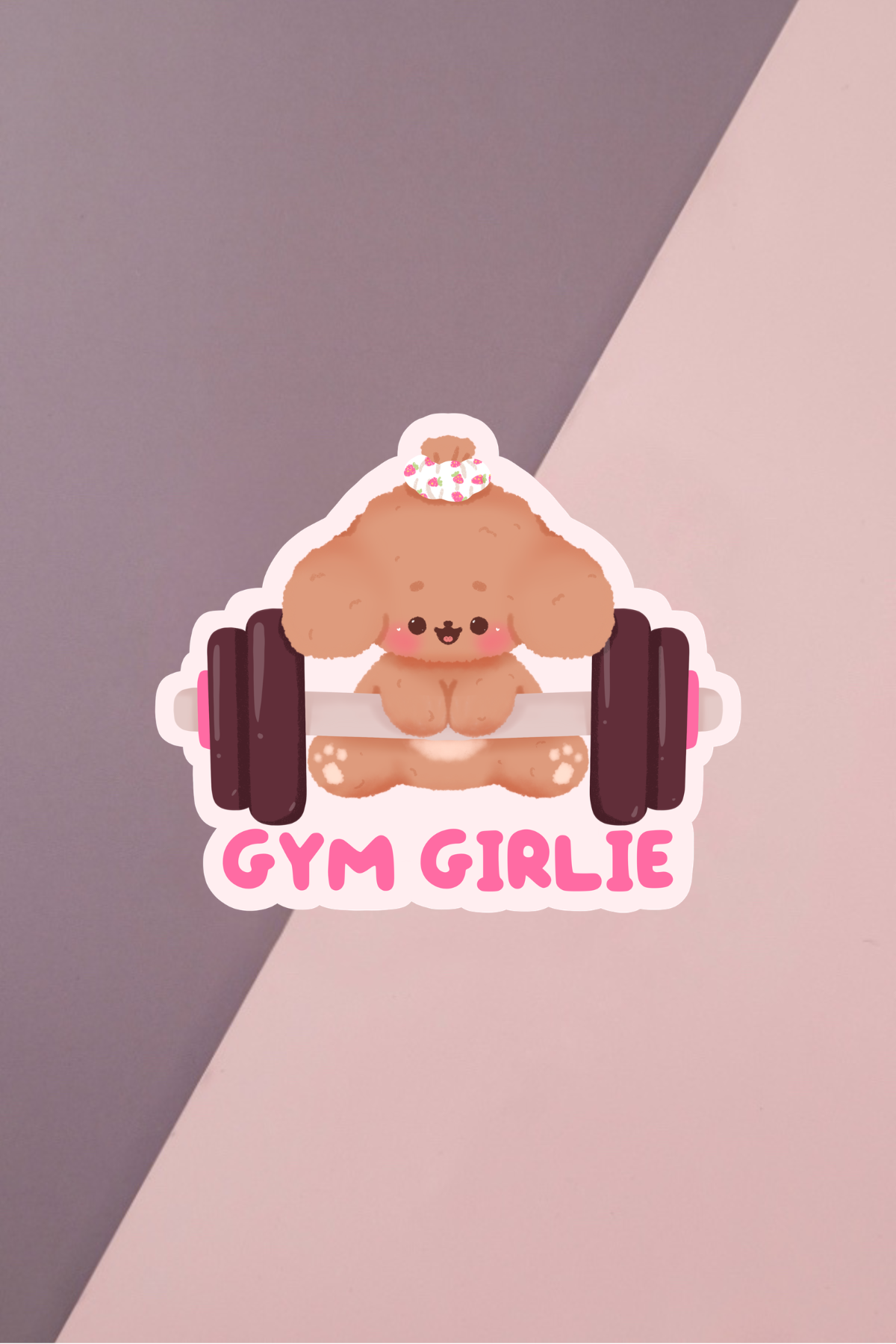 Gym Girlie Sticker