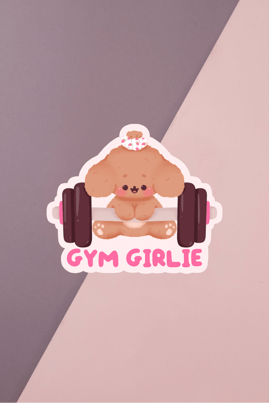 Gym Girlie Sticker