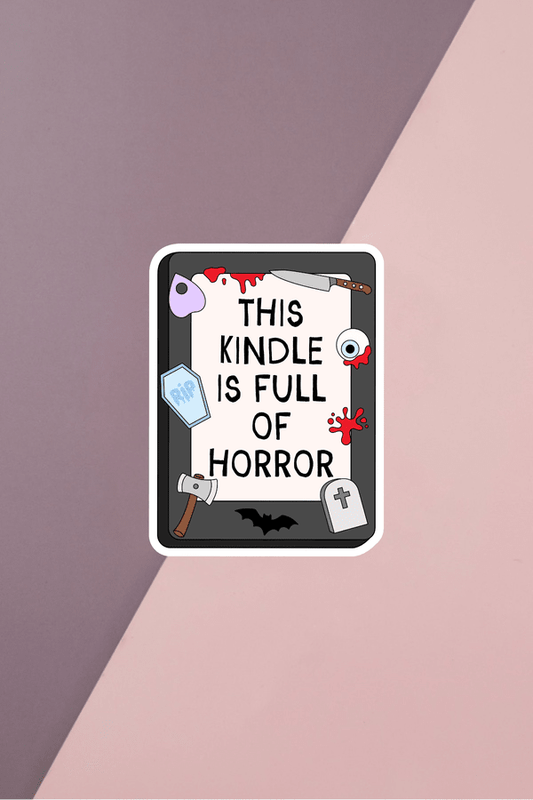 Horror Kindle Sticker