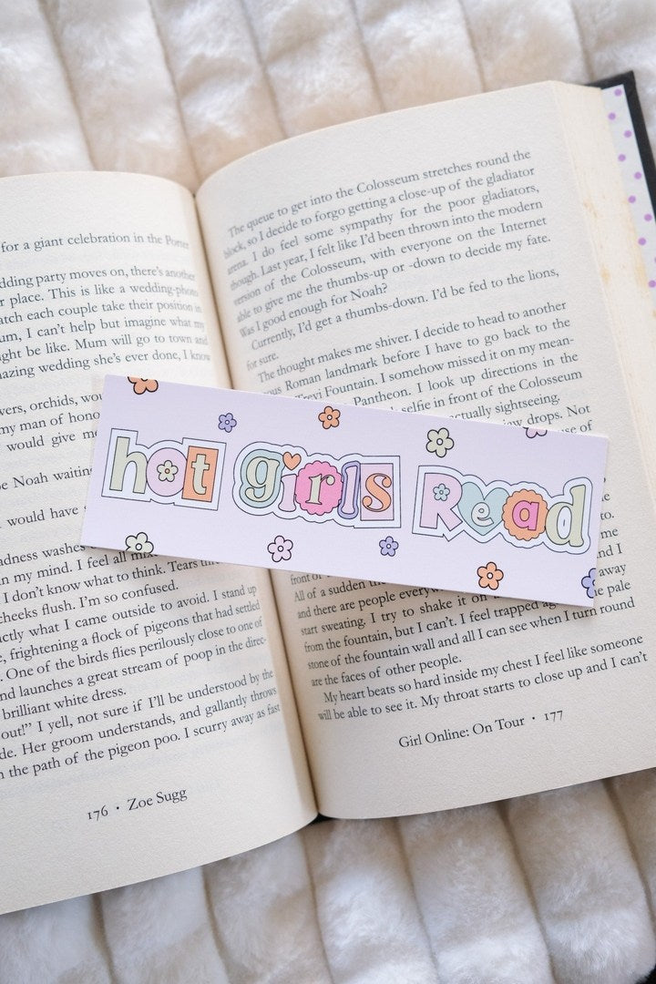 Hot Girls Read Bookmark