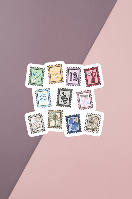 Taylor Stamps Sticker