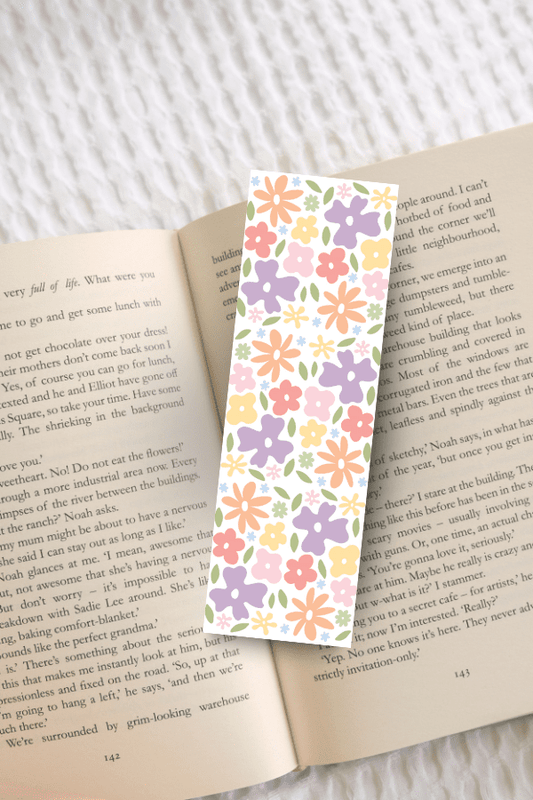Flower Field Bookmark