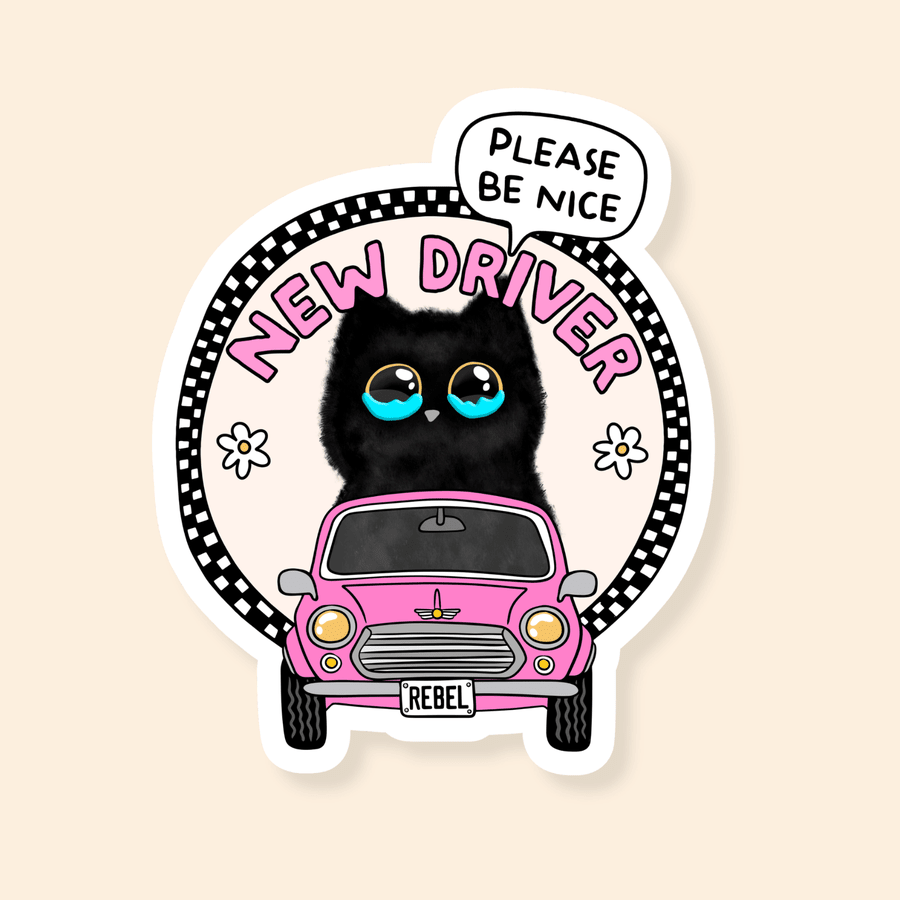 New Driver - Car Bumper Sticker