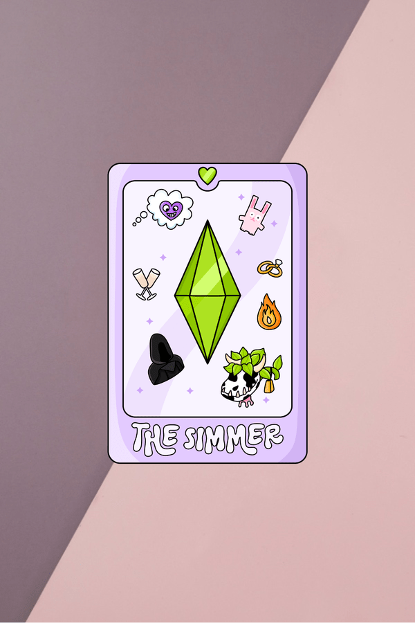 The Simmer Sticker