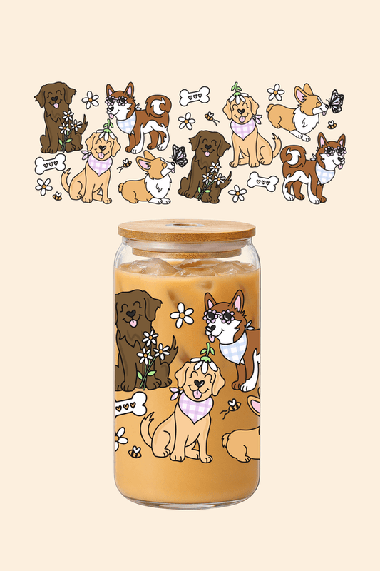 Doggos Glass Tumbler