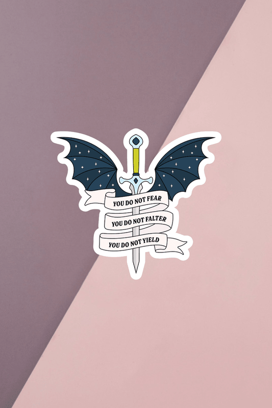 You Do Not Fear Sticker