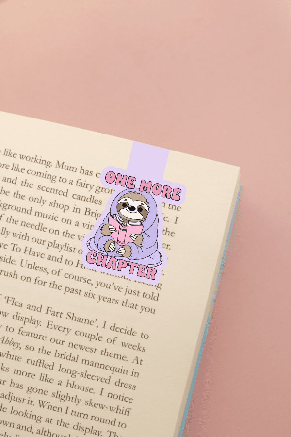 One More Chapter Magnetic Bookmark