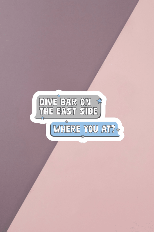 Dive Bar Sticker