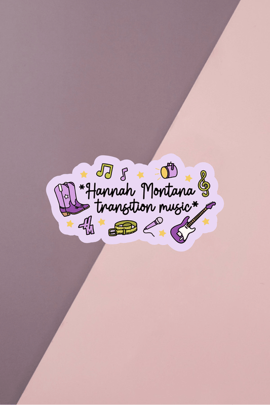 HM Transition Music Sticker