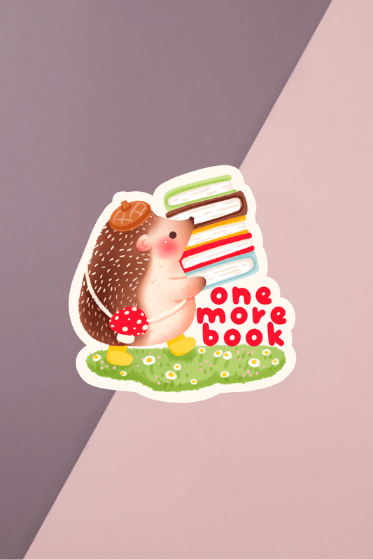 One More Book Sticker