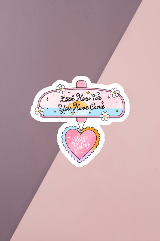 Keep Going Sticker