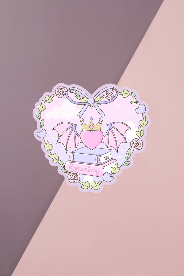 Romantasy Heart Sticker