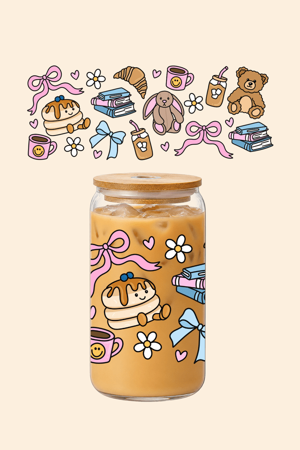 Girly Things Glass Tumbler