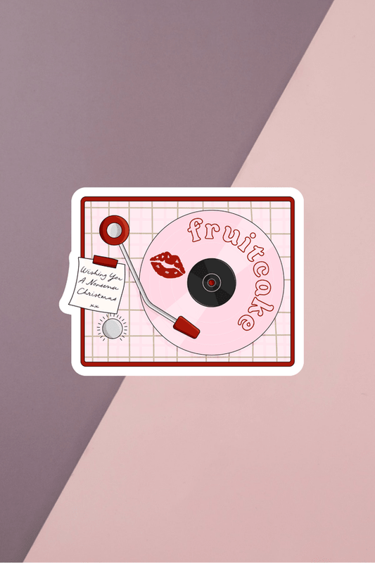 Fruitcake Sticker