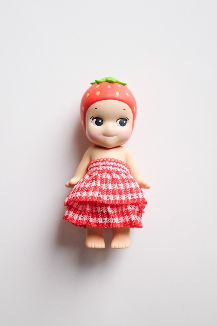 Red Gingham Dress - Sonny Angel Clothes