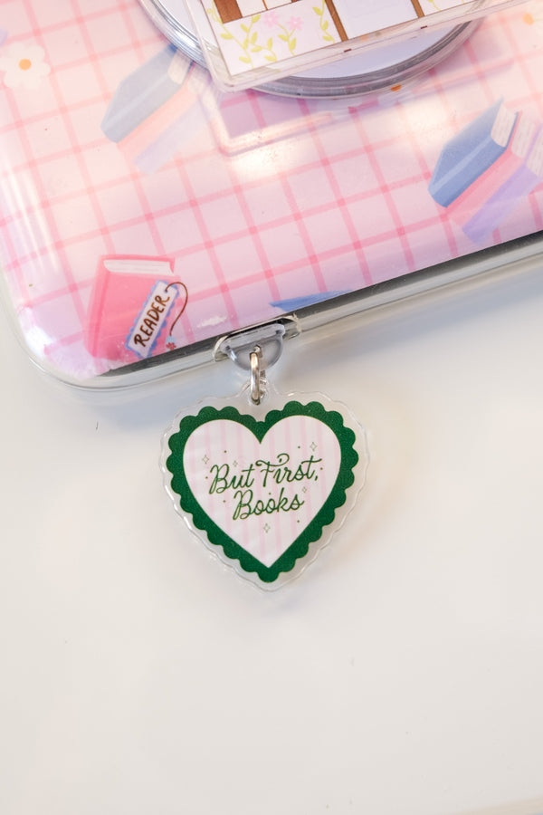 But First Books Kindle/Kobo Charm